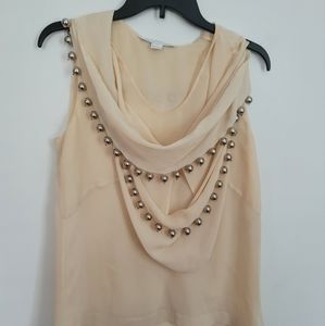 Diane Von Furstenberg silk blouse size 6